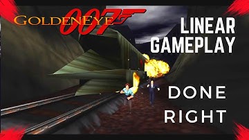 A masterclass in linear level design: Goldeneye 007