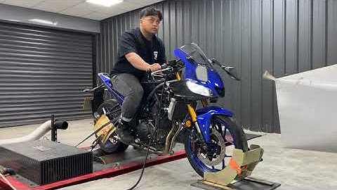 VAITRIX | ECU REMAP | Yamaha YZF-R3 2019 | Stage1 | DYNO TESTING | AUSTRALIA