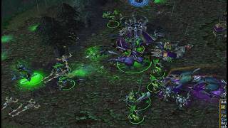 Azgalor is insane!!! KingMagnus (Orc) vs Undead AI | Warcraft 3 TFT