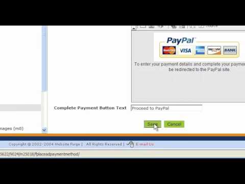 AD Module Payment Settings - Website Forge - Ecommerce web sites