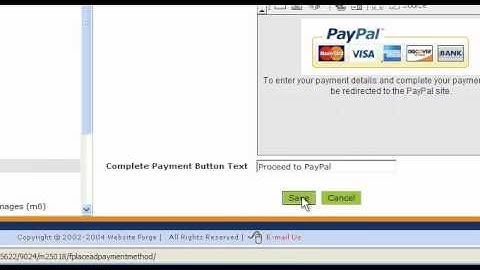 AD Module Payment Settings - Website Forge - Ecommerce web sites
