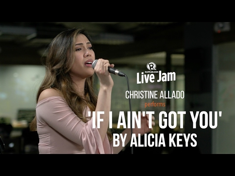 Christine Allado performs