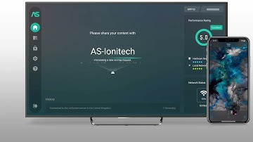 Share content in the app on iOS or iPadOS to AirScreen using AirPlay