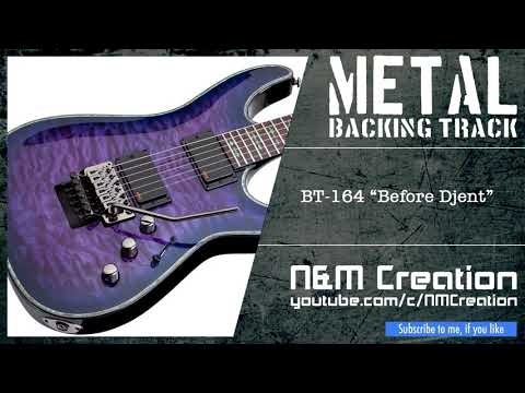 Big Bottom Metal/Rock Backing Track in Fm | BT-164