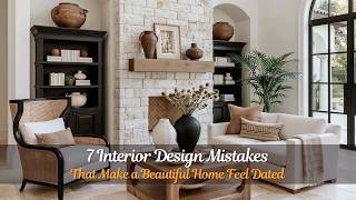 7 Interior Design Mistakes That Make a Beautiful Home Feel Dated