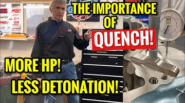 MORE COMPRESSION, MORE HORSEPOWER LESS QUENCH! Why it’s Important and what is ideal?  🚫DETONATION