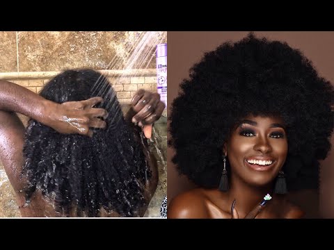 Winter WASH N GO Routine Natural Hair | 4 Type Hair