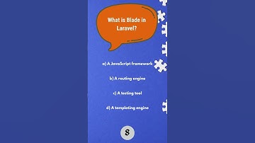 Revealing Blade in Laravel Quiz