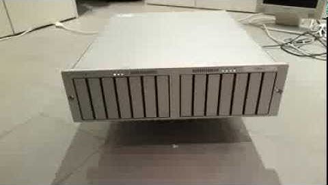 xServe Raid booting - Light Show