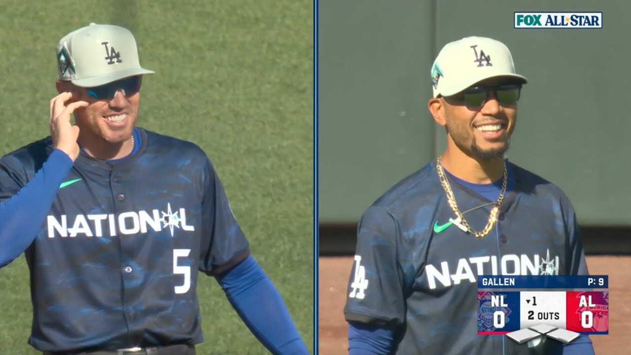 Mookie Betts and Freddie Freeman mic'd up TOGETHER at the All-Star Game is HILARIOUS and MUST-WATCH!