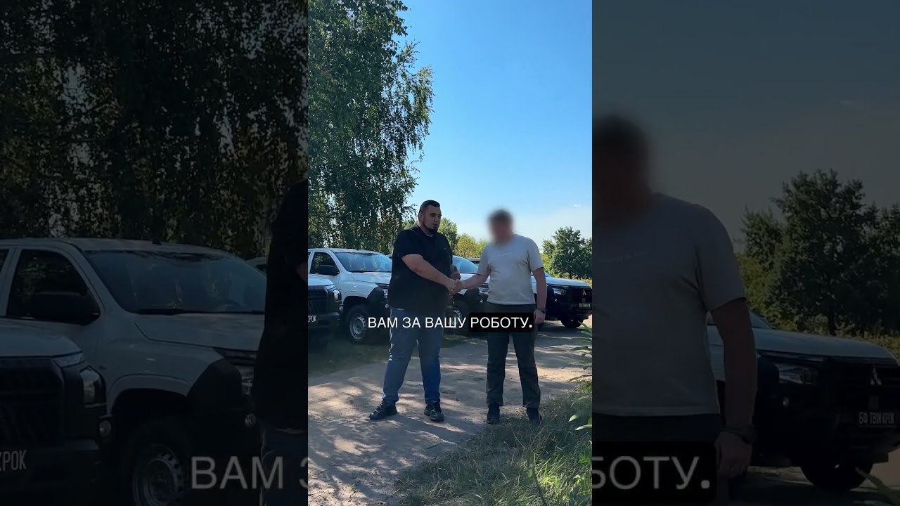 Відео Чотири повнопривідні пікапи для 3-го окремого полку спеціального призначення 1