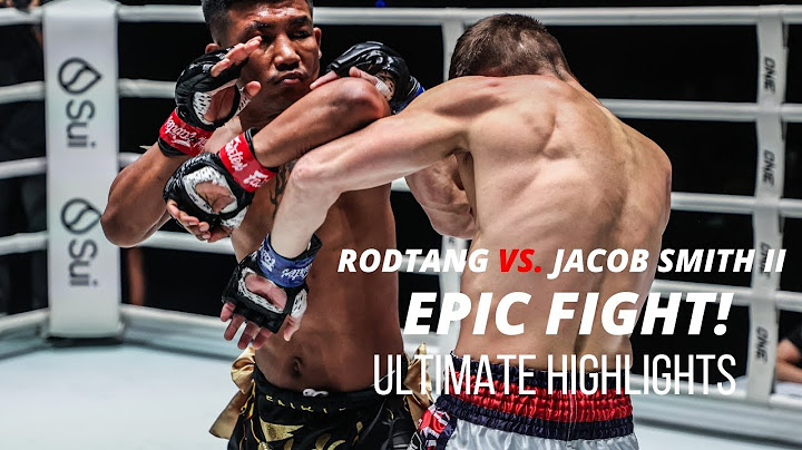 Rodtang vs Jacob Smith II – Ultimate Fight Highlights (ONE 169 Recap)