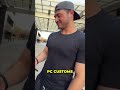Carbon Fiber Doors Painted? PC Customs Reveal! #shorts