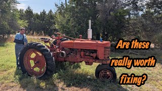 Farmall h rescue will they run again? @CrazyDEquipment