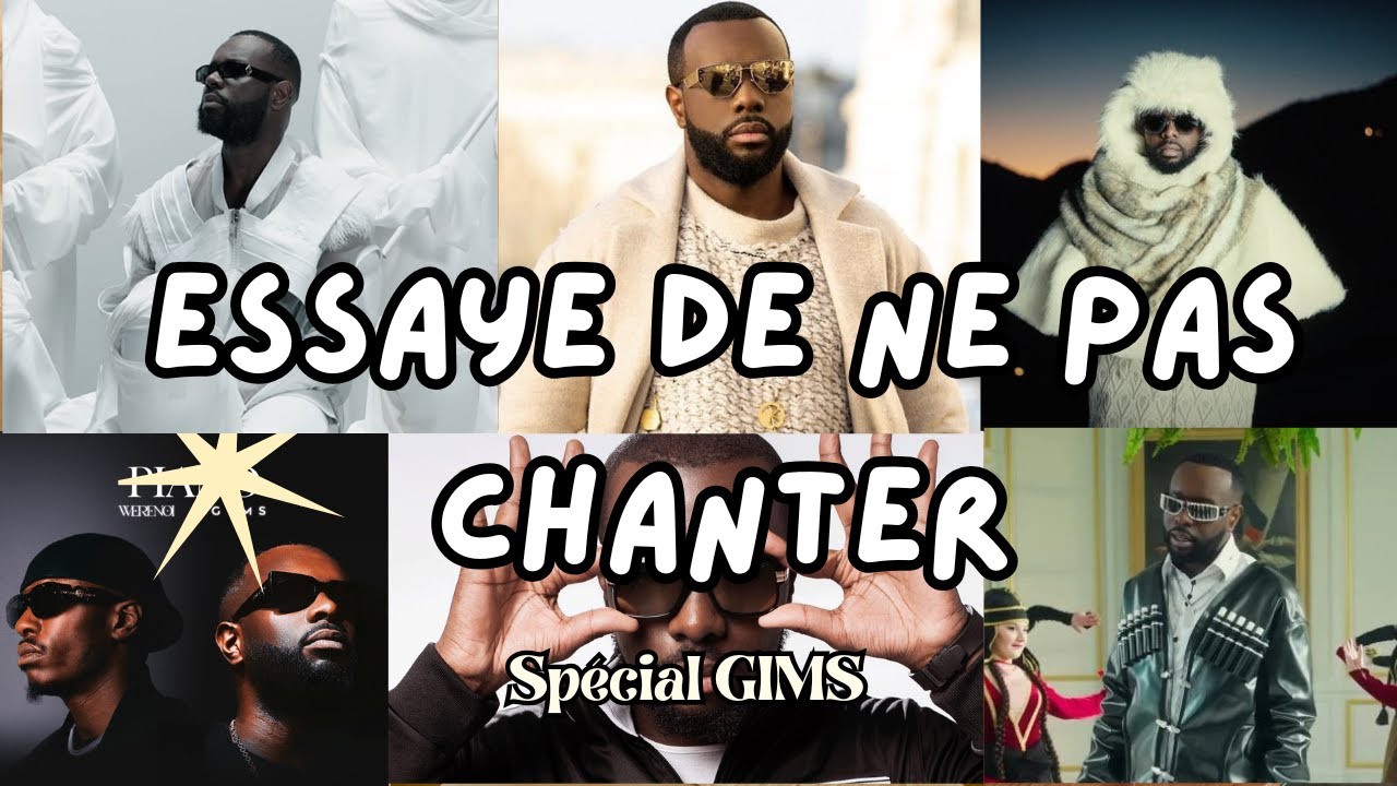 ESSAYE DE NE PAS CHANTER – GIMS 😎 | Challenge Impossible !
