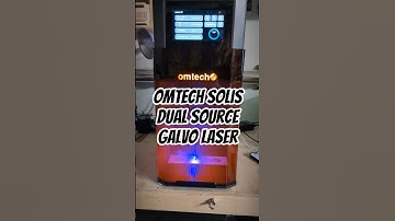 Omtech Solis Dual Source Laser - Eerste tests! #lasersnijden #lasergraveren