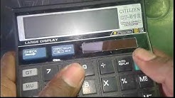 How to repair a calculator and fix solar panel