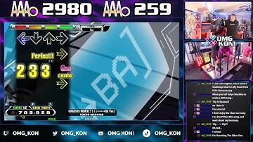OMG KON! | GRADIUS REMIX（↑↑↓↓←→←→BA Ver.) (S-EXPERT 12) PFC AAA 999,910 [DDR A3]