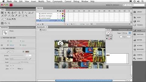 learning FLASH TUTORIAL-    Exploring Color Types & Gradients