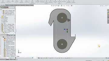 bucket elevator motion #solidworks pate mate animation