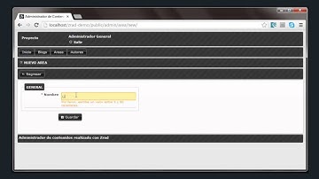 Zrad Crear Crud Backend con Zend Framework | Zend RAD Generador