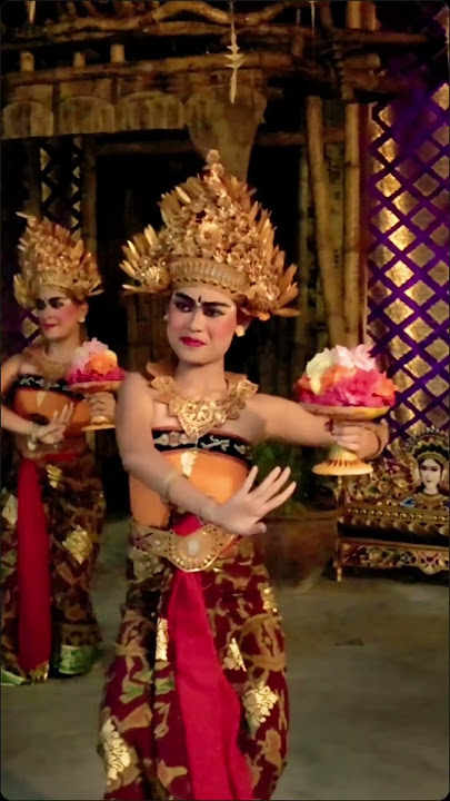 A graceful Balinese dance that symbolizes unity in diversity.