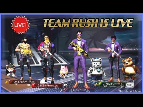 TEAM RUSH IS LIVE CUSTOM ROOM ROAD TO 100 SUBSCRIBES