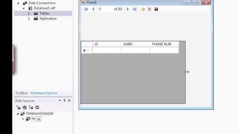How to create a local Database  using vb.net