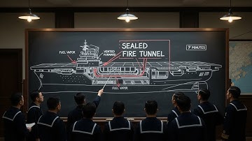 The 7-Minute Fuel Vent Mistake — How One Leak Turned a Japanese Carrier Into a Fire Tunnel