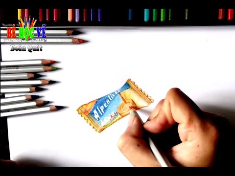 How To Draw Candy, Vẽ Cục Kẹo - Youtube