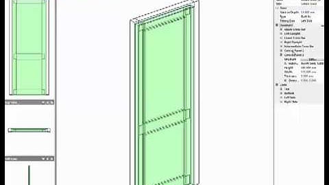 Designing doors with raised panels in Polyboard