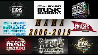 MAMA Winners 2006-2019 