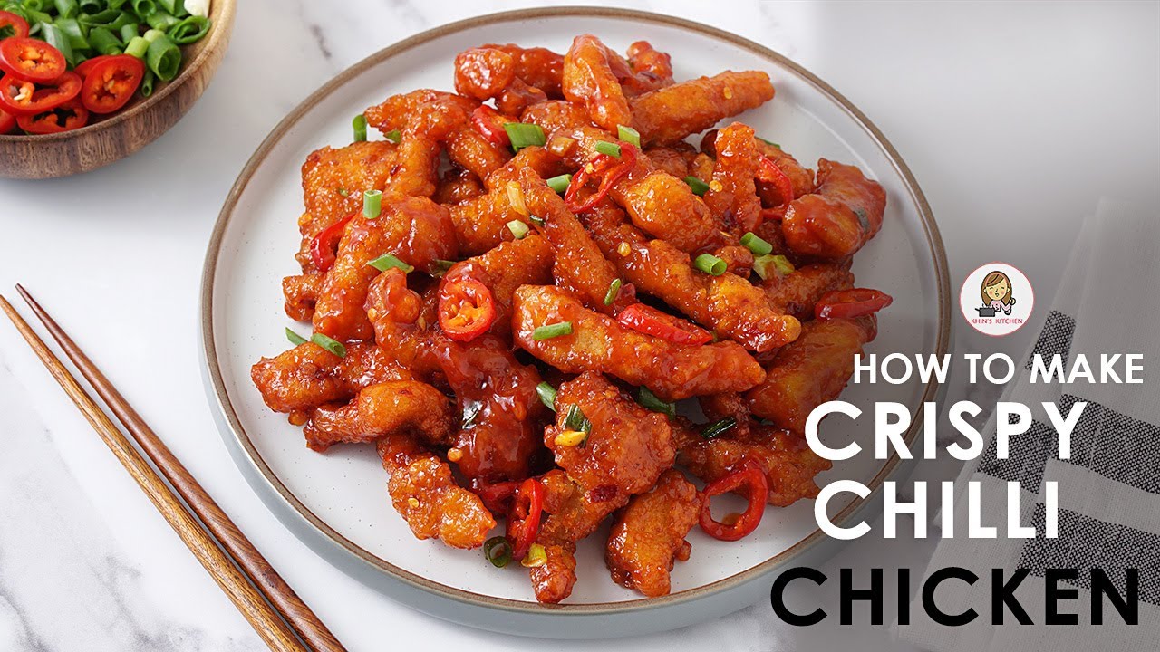 The Best Crispy Chilli Chicken Recipe | Spicy Chilli Chicken