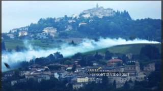 Fumo da stoppie & ramaglie tra Monterinaldo ed Ortezzano (manortiz)