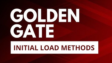 Oracle Golden Gate Initial Load Methods