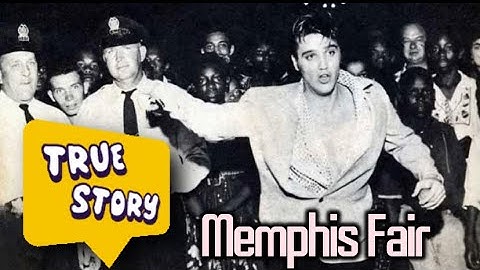 Elvis celebrates Black Community Day -Summer 1956