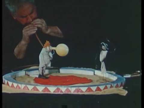 Alexander Calder performs his "Circus" - Whitney M...