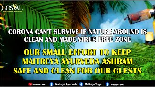 Gosval | Corona can't survive if nature around is clean and made virus free zone | Dr Tanmay Goswami