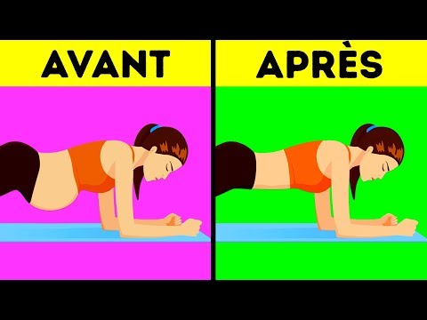 Vidéo: Exercices pour un ventre plus serré - Slat Squats
