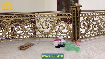 Cổng Đúc Hoàng Nam - 0948.530.420 - Cổng nhôm đúc biệt thự ,lâu đài,tân cổ điển,hiện đại ...