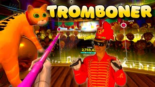 Becoming a PROFESSIONAL TROMBONER! | Trombone Champ Unflattened