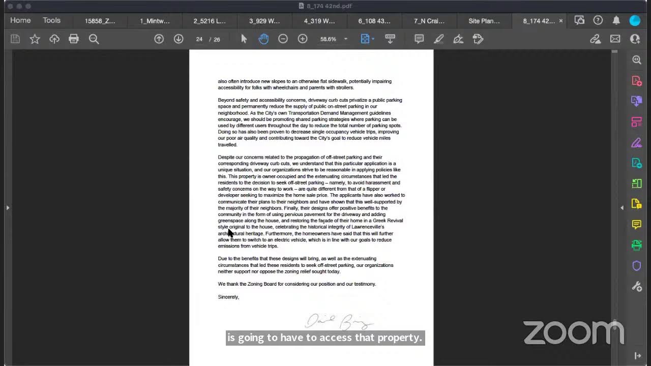 Zoning Board of Adjustment October 14, 2021 YouTube