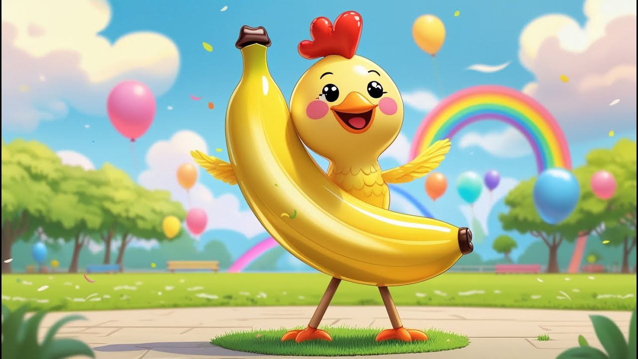 Chicken Banana Dance Song for Kids! Fun Kids Songs - YouTube