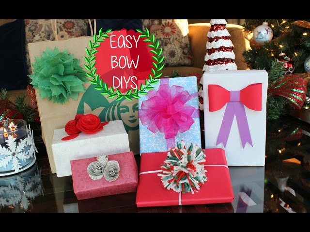 Easy Secrets To Make A Bow For Beautiful Gift Wrapping 