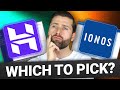 Hostinger vs IONOS | The best affordable hosting is…?