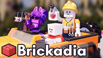 Brickadia Next Fest Demo Trailer | Cars and Physics Contraptions!