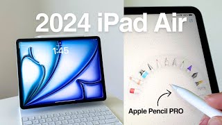 NEW iPad Air 2024 Unboxing &amp; Review