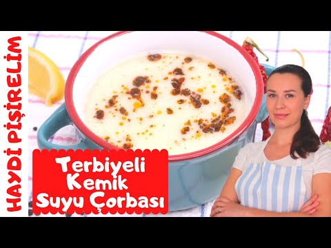 Terbiyeli Kemik Suyu Çorbası Tarifi | Kemik Suyu Çorbası Nasıl Yapılır? | Olga Genç