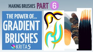 Amazing! GRADIENT Brushes with Krita 5