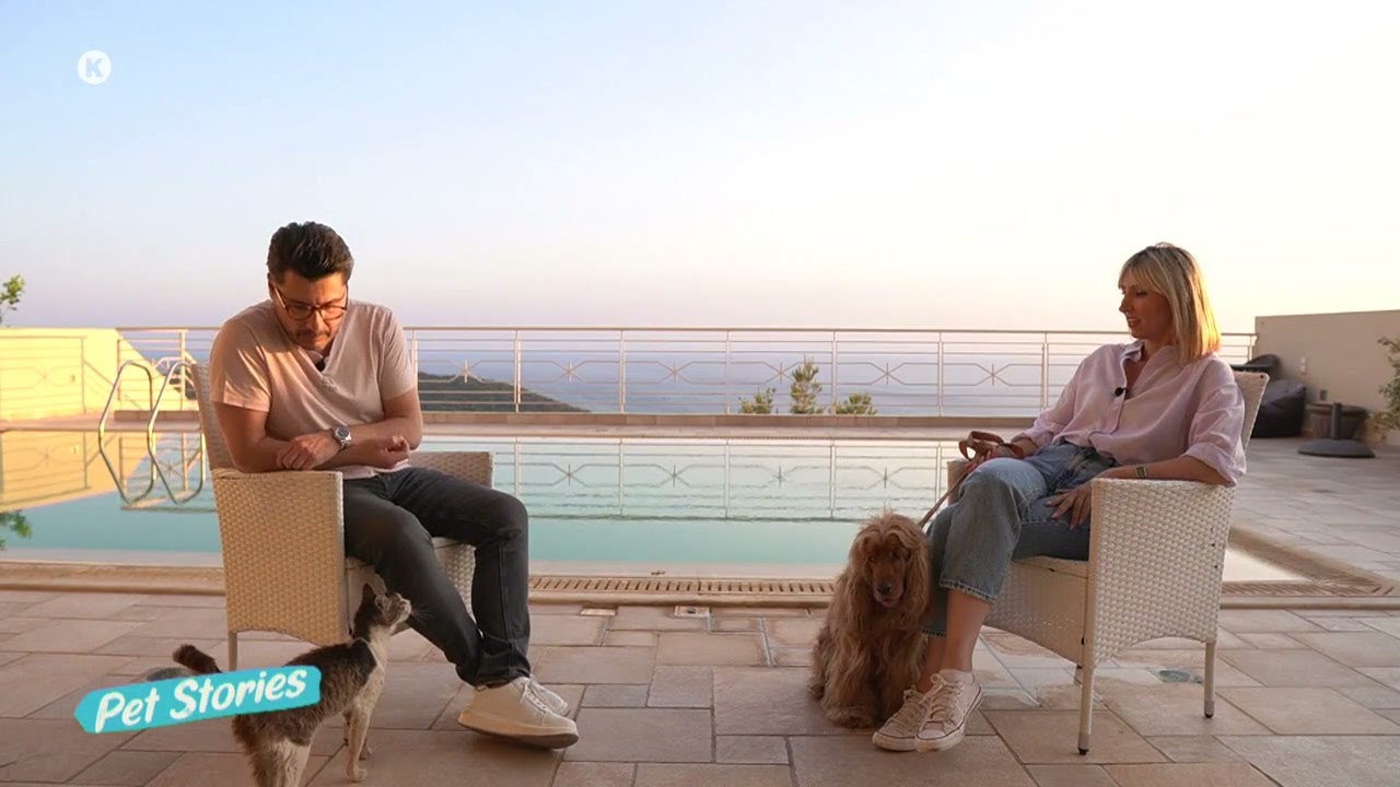 Ο Λάμπρος Κωσταντάρας, το Κουμπί και ο Μήτσος στην παρέα μας | Pet Stories | 20/07/2025
